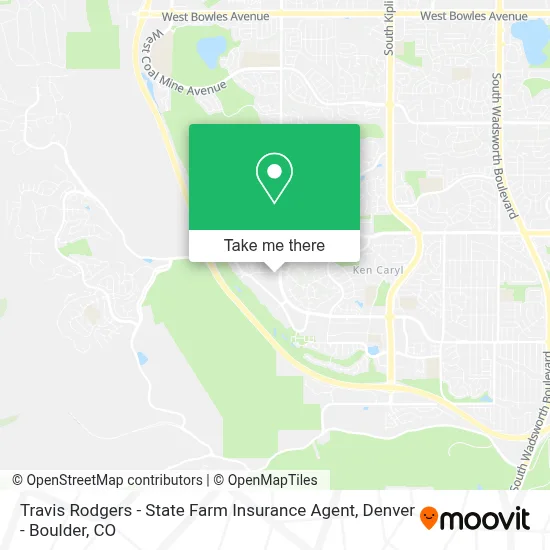 Travis Rodgers - State Farm Insurance Agent map