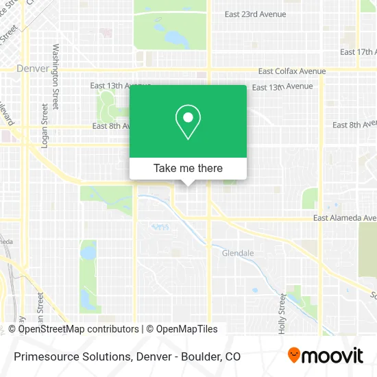 Primesource Solutions map
