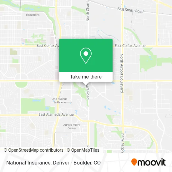 National Insurance map