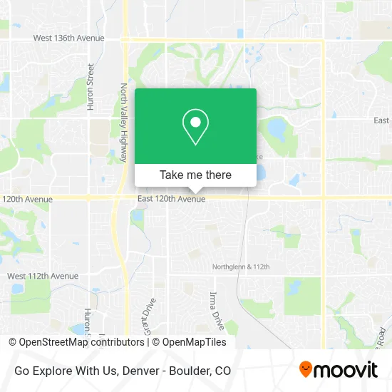 Go Explore With Us map
