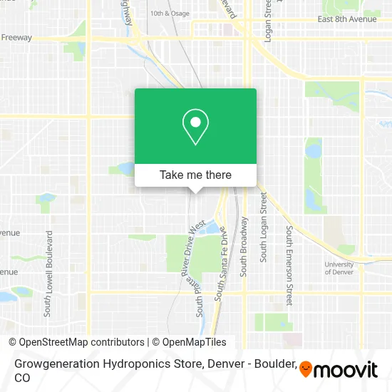 Growgeneration Hydroponics Store map