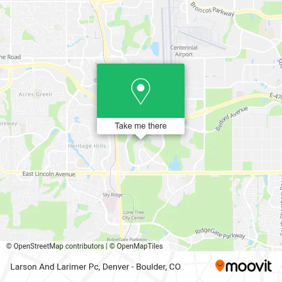 Larson And Larimer Pc map