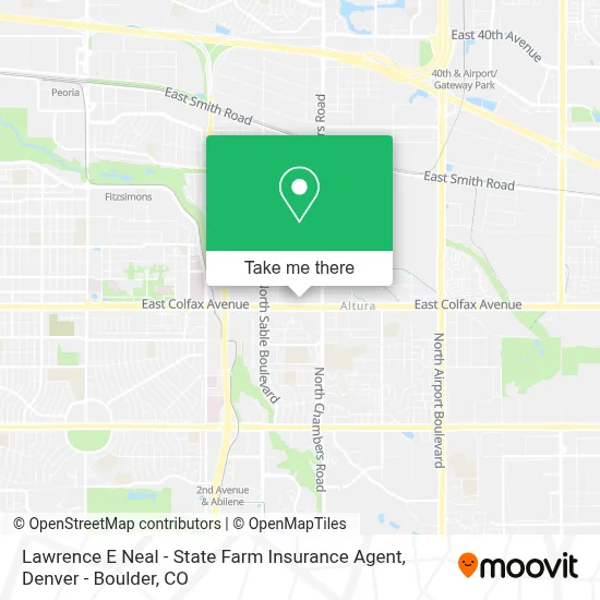 Lawrence E Neal - State Farm Insurance Agent map
