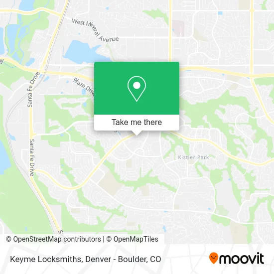 Keyme Locksmiths map