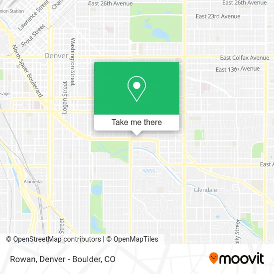 Rowan map