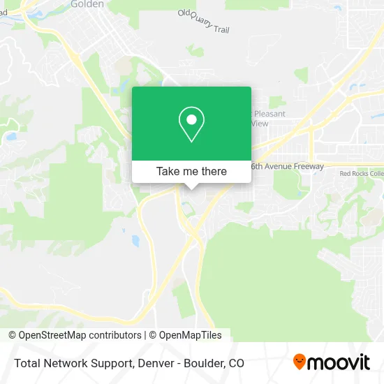 Total Network Support map