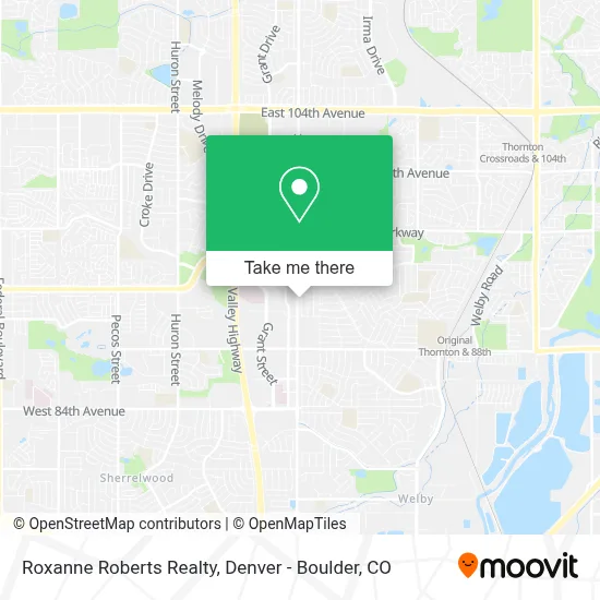 Roxanne Roberts Realty map