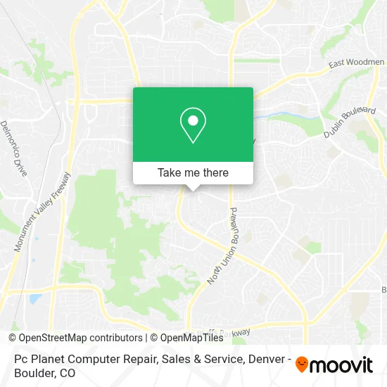 Pc Planet Computer Repair, Sales & Service map