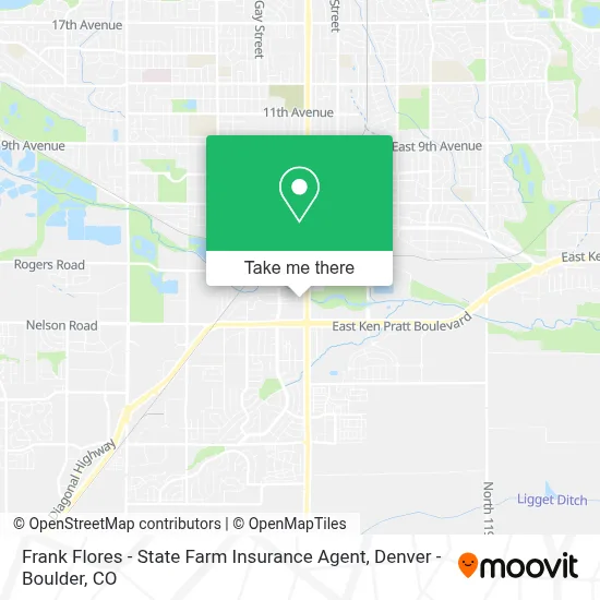 Frank Flores - State Farm Insurance Agent map