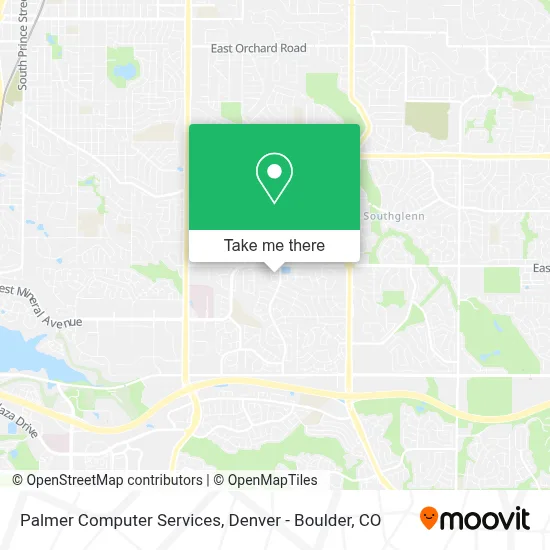 Palmer Computer Services map