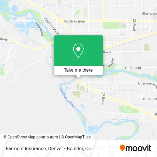 Farmers Insurance map