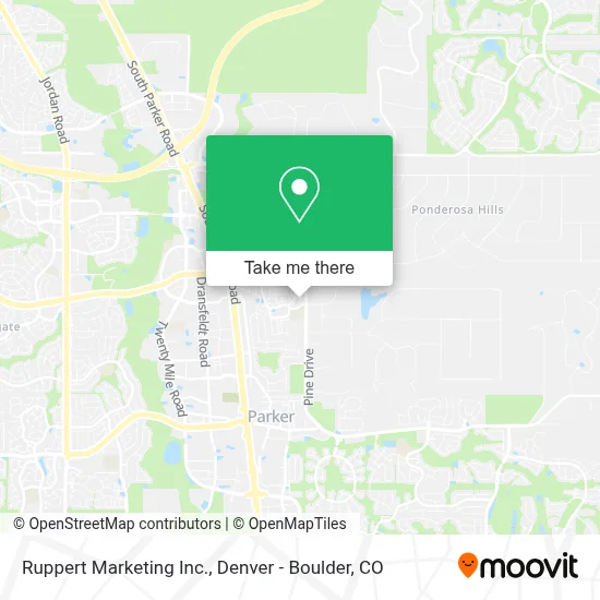 Ruppert Marketing Inc. map