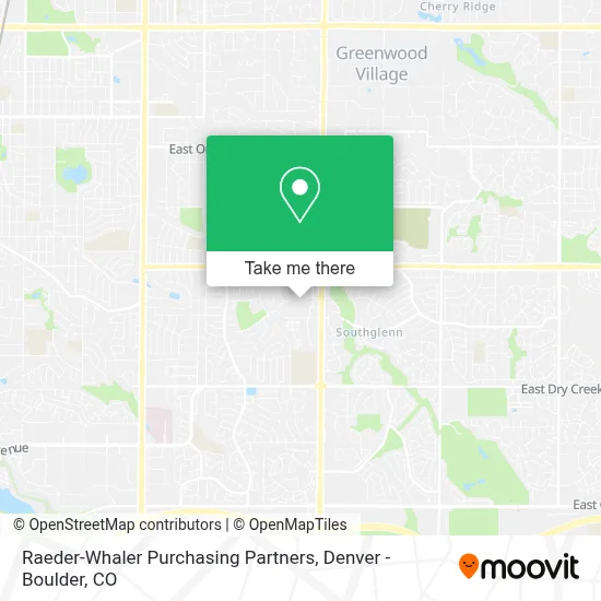Raeder-Whaler Purchasing Partners map