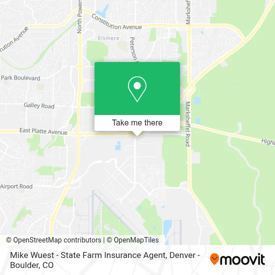 Mike Wuest - State Farm Insurance Agent map