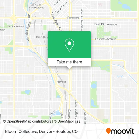 Bloom Collective map