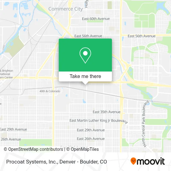 Procoat Systems, Inc. map