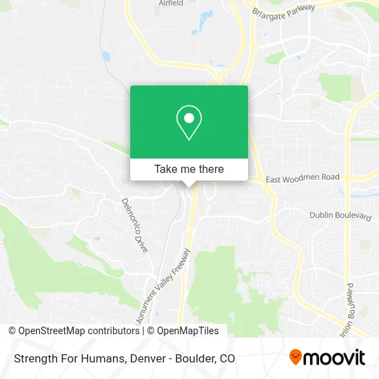 Strength For Humans map