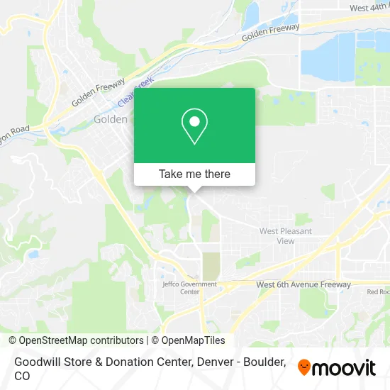 Goodwill Store & Donation Center map