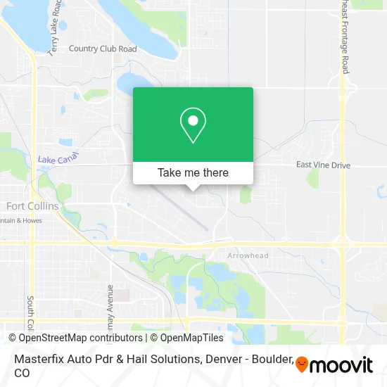 Masterfix Auto Pdr & Hail Solutions map