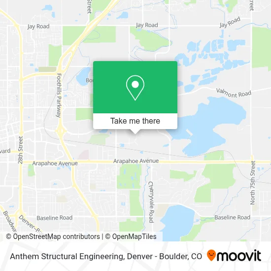 Anthem Structural Engineering map