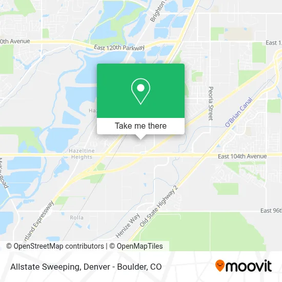 Allstate Sweeping map