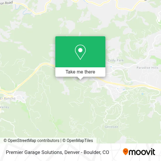 Premier Garage Solutions map
