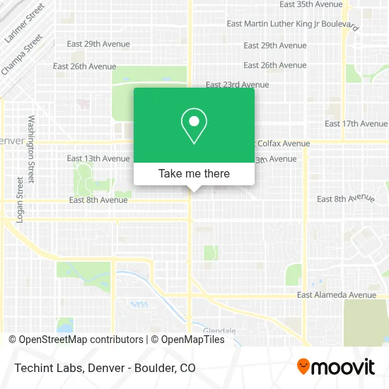Techint Labs map
