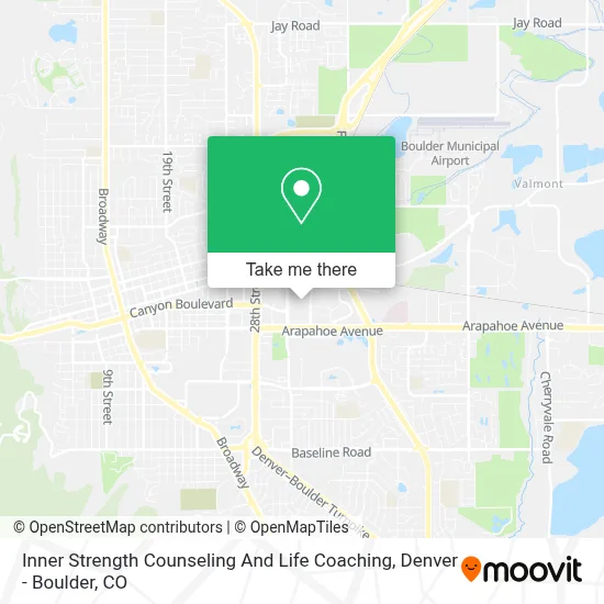 Inner Strength Counseling And Life Coaching map