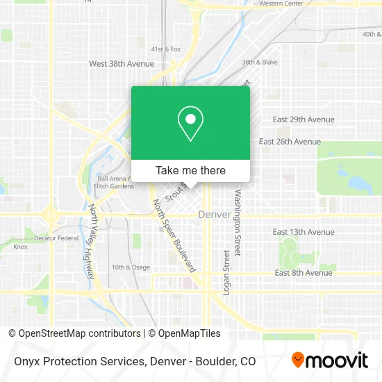 Onyx Protection Services map