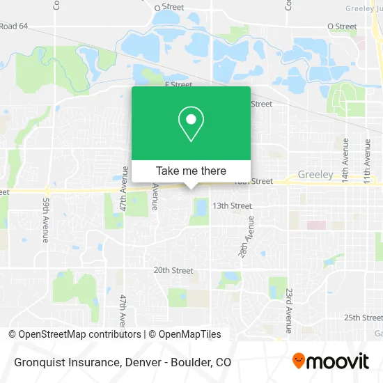 Gronquist Insurance map