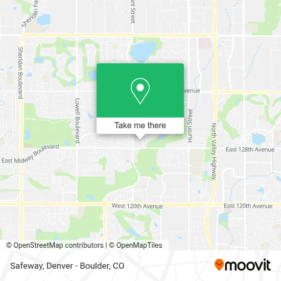 Safeway map