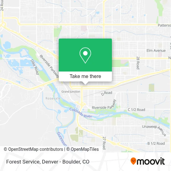 Forest Service map