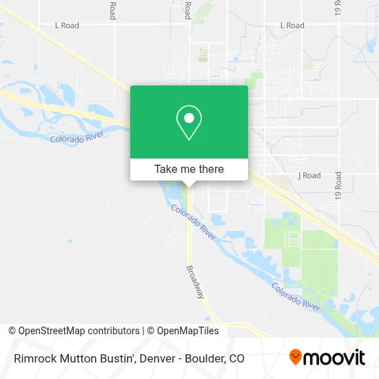 Rimrock Mutton Bustin' map