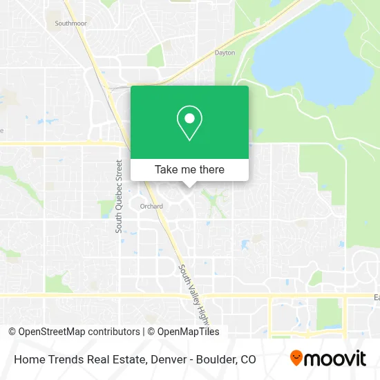 Home Trends Real Estate map