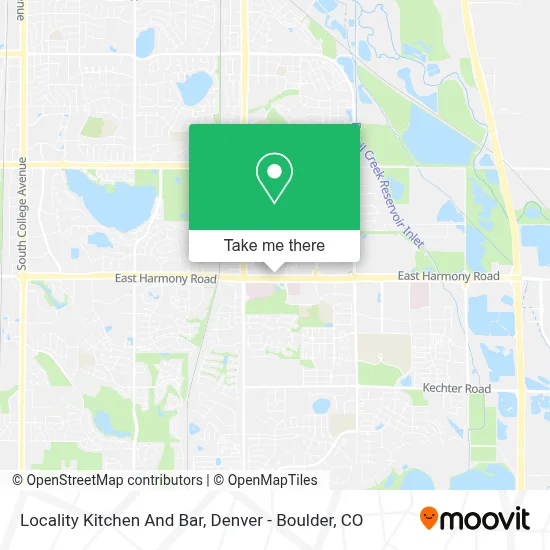 Locality Kitchen And Bar map