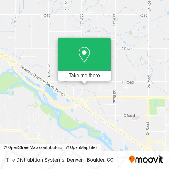 Tire Distrubition Systems map