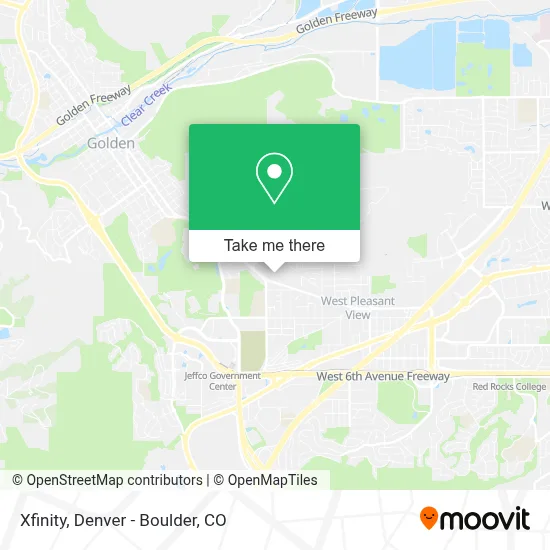Xfinity map