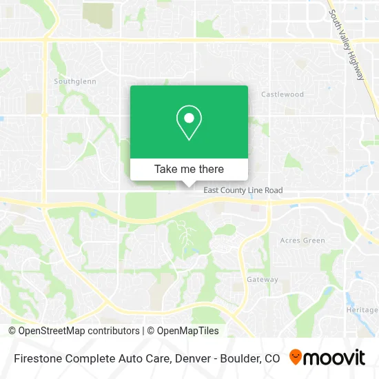 Firestone Complete Auto Care map