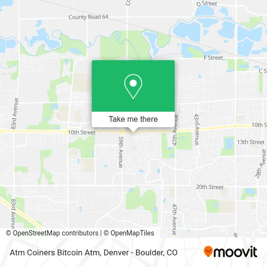Atm Coiners Bitcoin Atm map