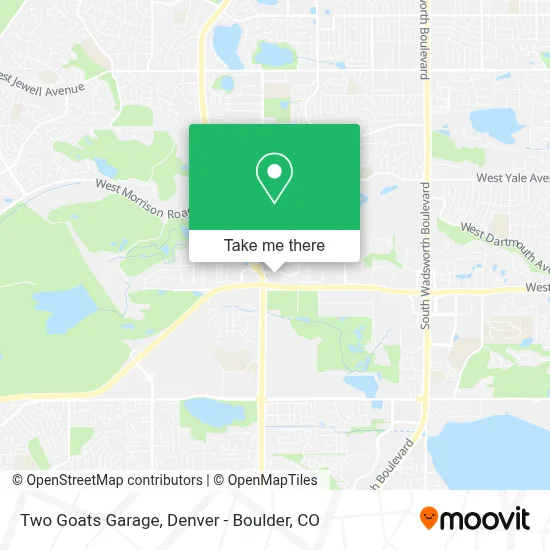 Two Goats Garage map