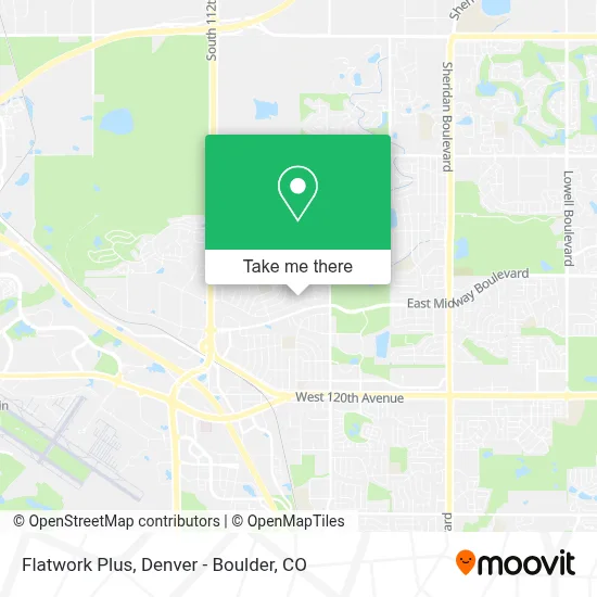 Flatwork Plus map