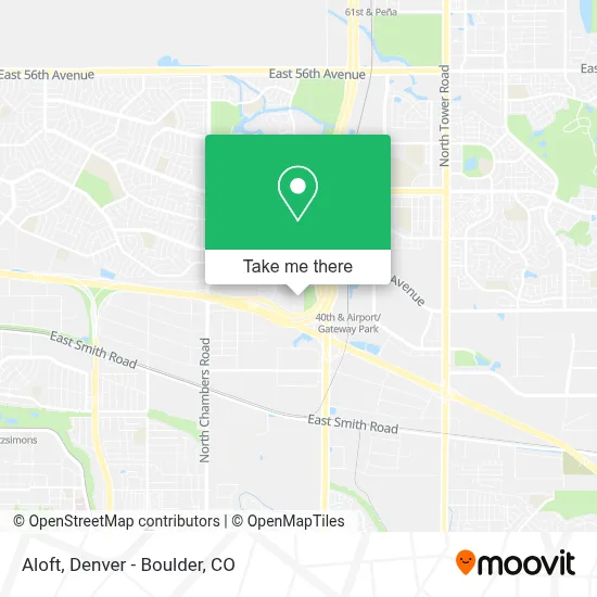 Aloft map