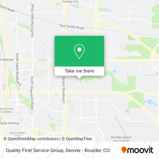 Quality First Service Group map