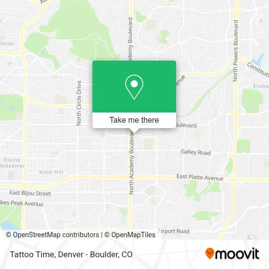 Tattoo Time map