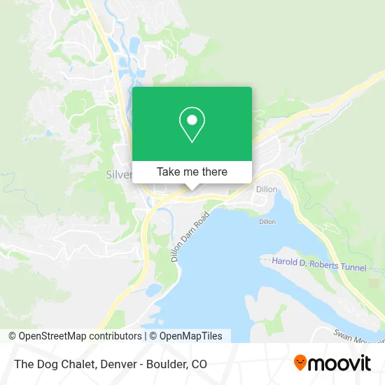 The Dog Chalet map