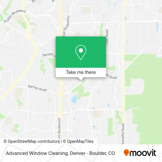 Advanced Window Cleaning map