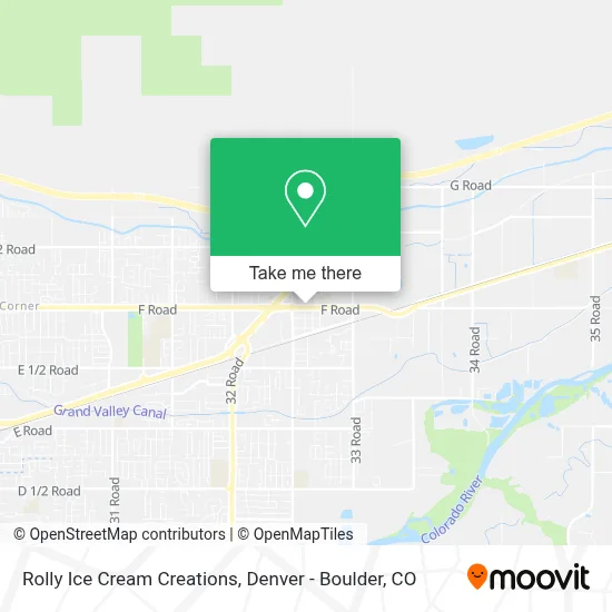 Rolly Ice Cream Creations map