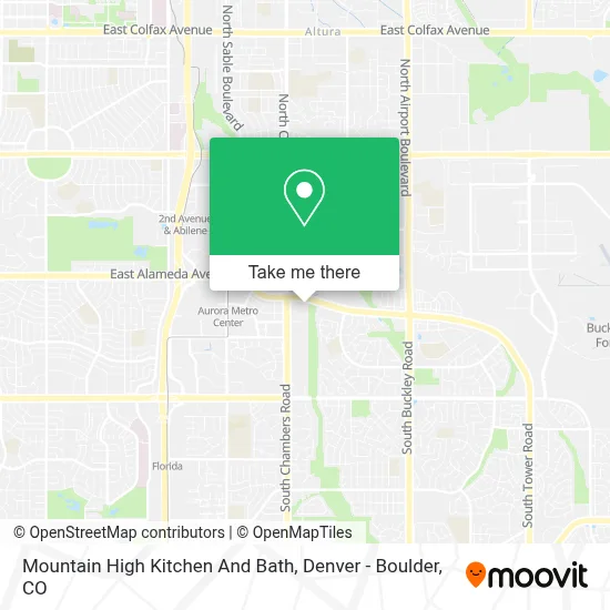 Mountain High Kitchen And Bath map