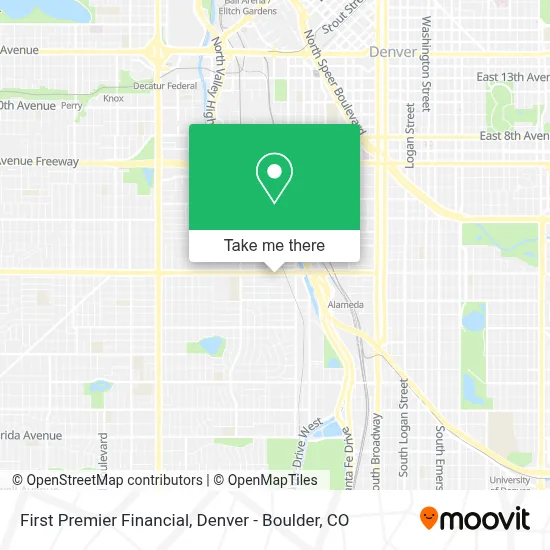 First Premier Financial map