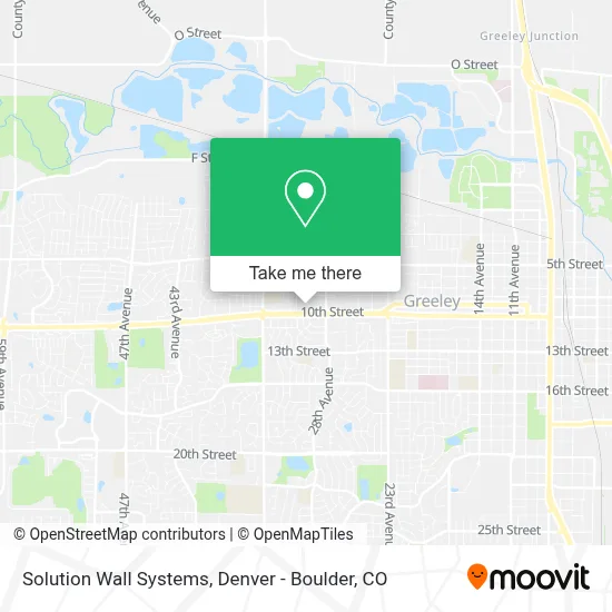 Solution Wall Systems map